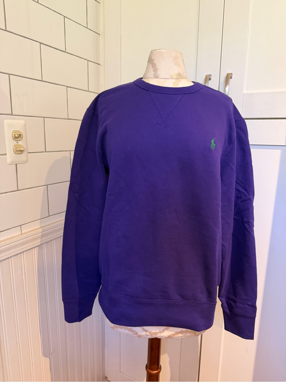 NWTs Polo by Ralph Lauren Women’s or Men’s Purple Crewneck Sweatshirt